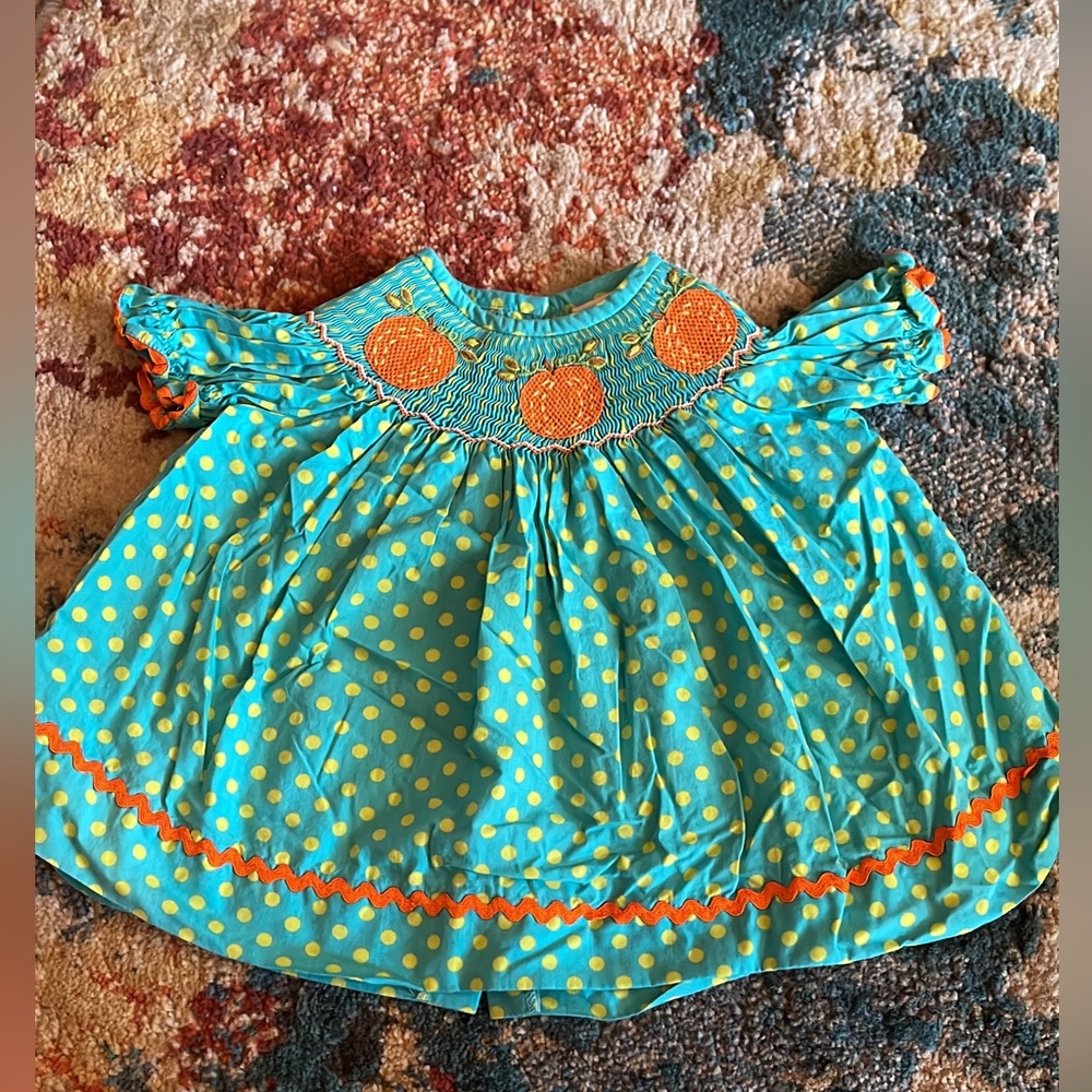 Smocked auctions dress size 3 months